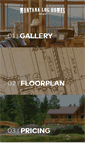 Mobile Screenshot of montanaloghomes.com